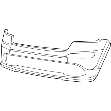 Mopar 68157869AC Front Upper Bumper Cover