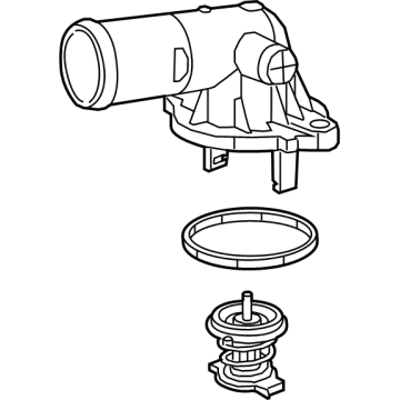 Jeep Thermostat Housing - 4893926AH