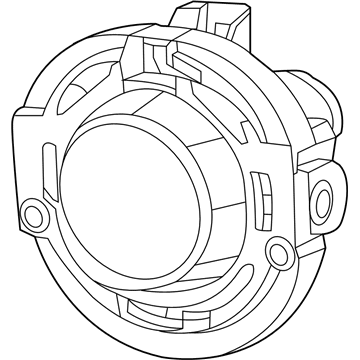 Mopar 68275511AC Front Fog Lamp