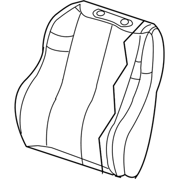 Mopar XR841L5AA Seat Back-Front Seat