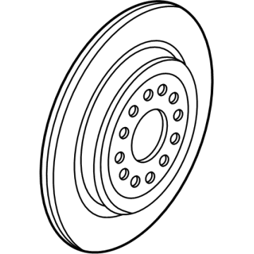 Jeep Wagoneer Brake Disc - 68437278AA