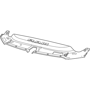 Mopar 53011461AA Seal-Radiator Upper