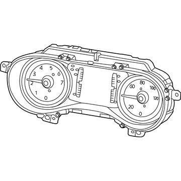 Chrysler Voyager Speedometer - 68405330AC