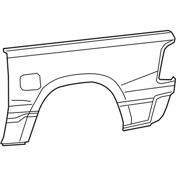 Mopar 68445304AC Panel-Box Side Outer