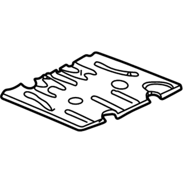 Mopar 55350544AD SILENCER-Floor Pan