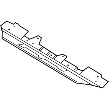 2021 Jeep Renegade Radiator Support - 68256111AA