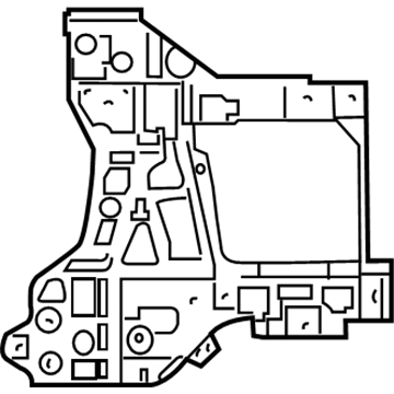 Mopar 68222828AA Bracket-HEADLAMP Mounting