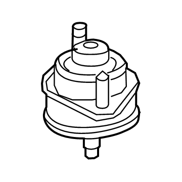 Mopar 68328254AB ISOLATOR-Body Hold Down