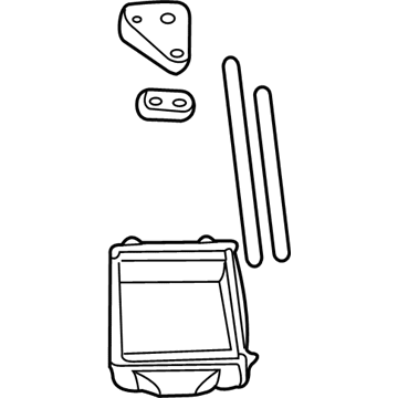 Mopar 5139725AA Seal-A/C And Heater Unit