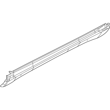 Mopar 6MA47U5LAA Molding-Side SILL