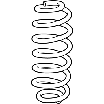 Mopar 68372955AC Spring-Rear Coil