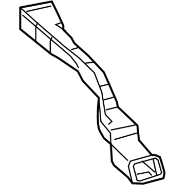 Mopar 55371033AA Duct-Floor Console