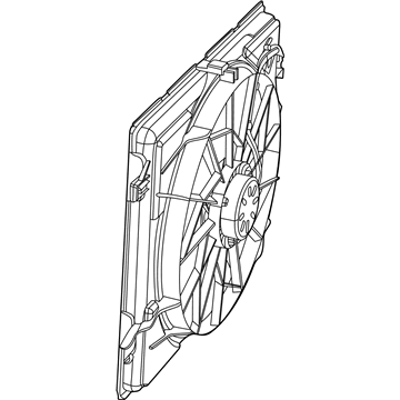 Mopar 52014787AC Fan MODUL-Radiator Cooling