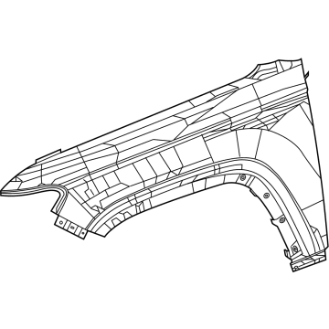 Jeep Grand Cherokee L Fender - 68465273AB