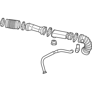 Mopar 68164051AG Clean Air Duct