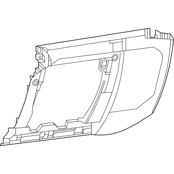 2024 Jeep Wrangler Glove Box - 7FV35TX7AC