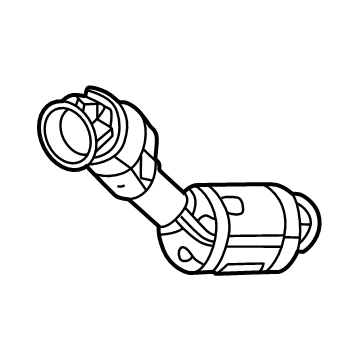 2022 Jeep Grand Wagoneer Catalytic Converter - 68467376AB