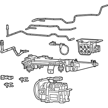 Mopar 68260982AK COMPRESSO-Air Suspension