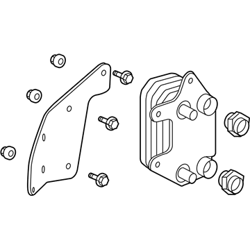 Mopar 5290412AC Engine Oil Cooler