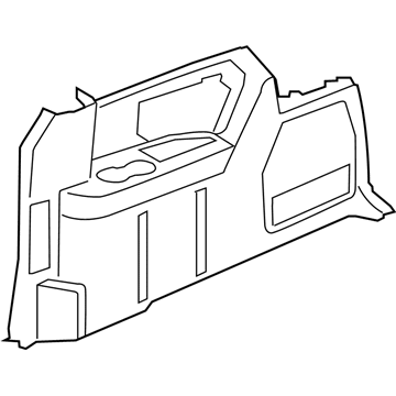 Mopar 5RV99DX9AB Panel-Quarter Trim