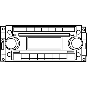 Mopar 5091222AD Radio-AM/FM/CD/MP3