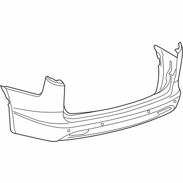 Chrysler Voyager Bumper - 68312622AB