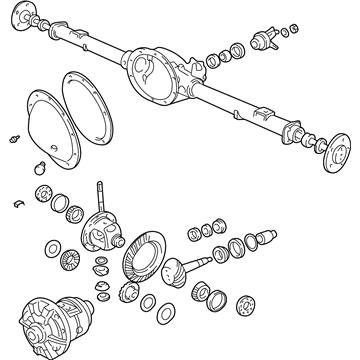 Mopar 5015976AA Axle Service Rear