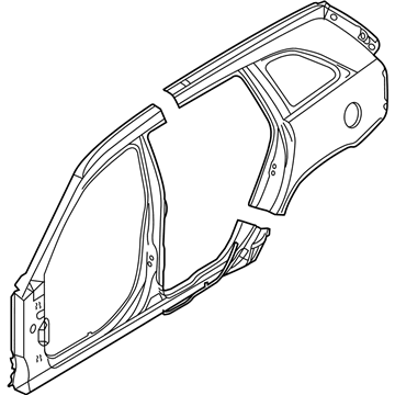 Mopar 5101982AA Panel-Body Side Aperture