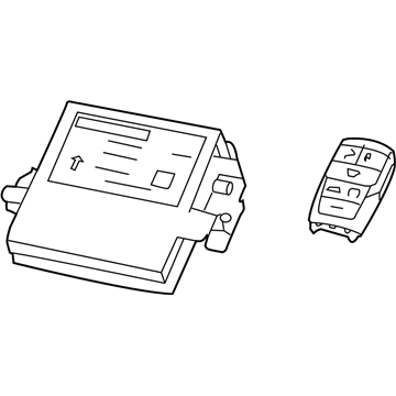 Mopar 68291646AK Receiver-Wireless Control Module