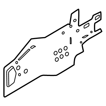 Mopar 68611891AA BEAM-INNER LOAD PATH