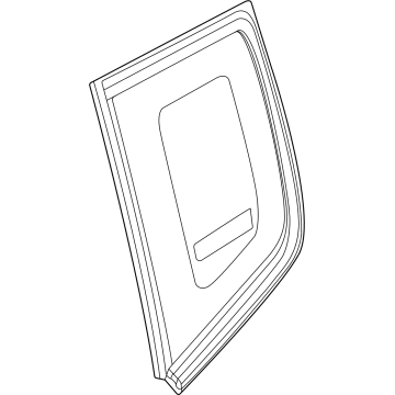 Mopar 68438136AA Glass-Quarter Window