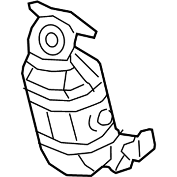 2022 Jeep Cherokee Catalytic Converter - 68337773AA