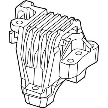 Jeep Cherokee Engine Mount Bracket - 68521400AA