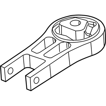 Jeep Cherokee Transmission Mount - 68454919AB