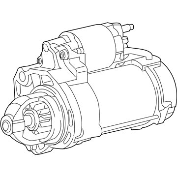 Mopar Starter Motor - 68348376AC