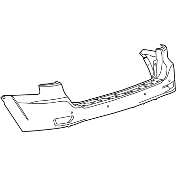 Jeep Grand Cherokee WK Bumper - 68310168AB