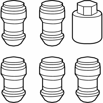 Mopar 4755282AA Lock-Wheel