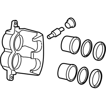 Mopar Brake Caliper - 68138842AB