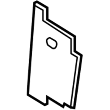 Mopar 5098610AA SILENCER-Panel Inner