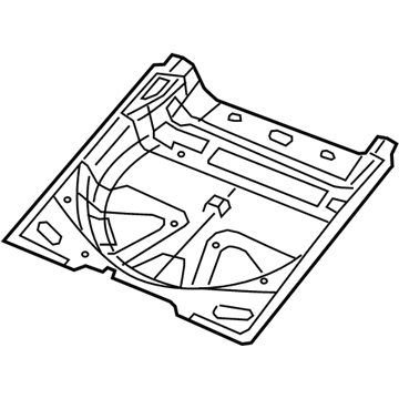 2020 Jeep Cherokee Floor Pan - 4672557AB