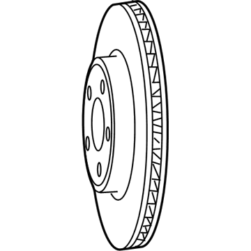 2022 Dodge Charger Brake Disc - 68368069AA