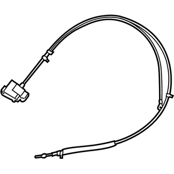 Mopar 68066993AA Cable-Rear Seat