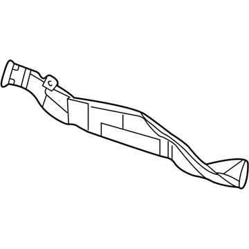 Mopar 4596355AB Duct-Floor