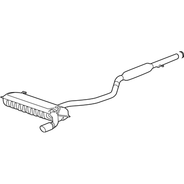 2016 Jeep Patriot Exhaust Pipe - 68142883AD