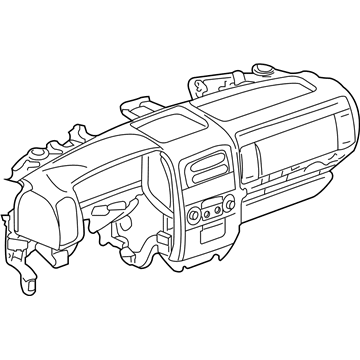 Mopar 55116438AD Air Bag Passenger Dash