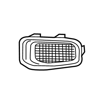 Mopar 5XB27LXHAA Plug-Fog Lamp Hole