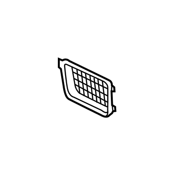 Mopar 5XB62LXHAA Bezel-Lower Grille