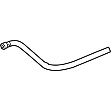 Jeep Wrangler Transmission Oil Cooler Hose - 5093942AA