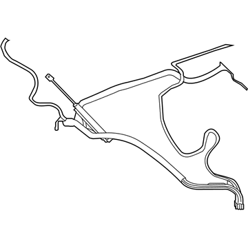 Mopar 5142634AA Tube-Hydraulic, Rear Bow CYLINDERINDE