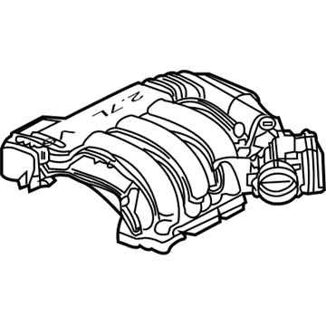 2007 Chrysler 300 Intake Manifold - 4591862AG